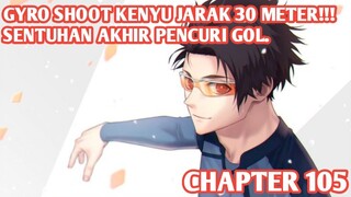 Alur Cerita BLUE LOCK Chapter 105 - KOMBINASI TANPA DISENGAJA SI NO 5 DAN 6