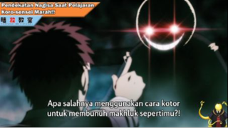 Nagisa Mencoba Mendekati Koro-sensei, Tapi Koro-sensei Marah Besar!!