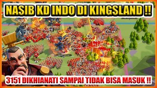 NASIB KD INDO 3151 TIDAK MASUK KINGSLAND KARNA DIKHIANATI !!