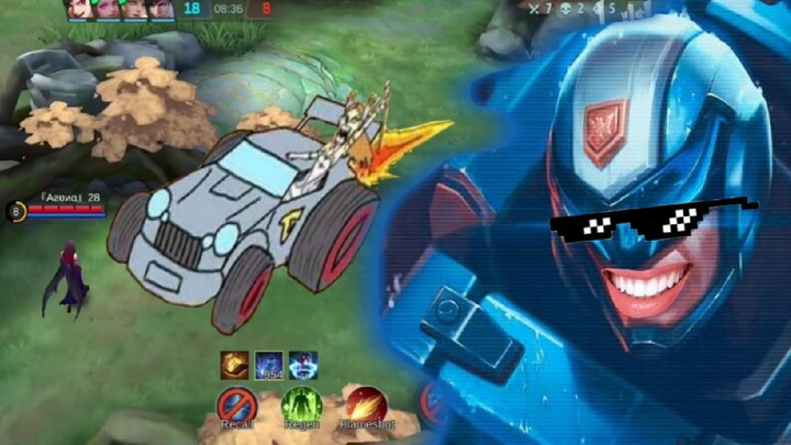hit and run with odette 🤣