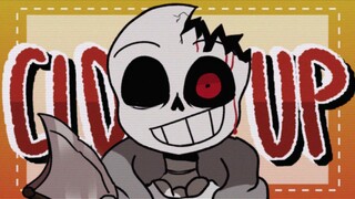 CLOSE UP meme |Sans Murder Time Trio| !!Color flash warning!!