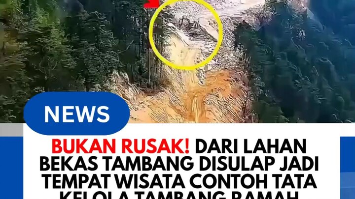 Belajar dari Gunung Baia, tambang raksasa bisa ramah lingkungan kalau mau tanggung jawab #tvrakyat