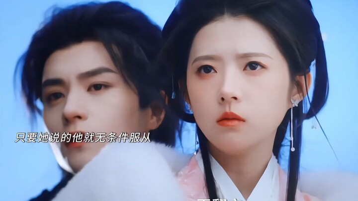 The villainous couple makes a powerful entrance: the worse she is, the more he loves her—turning her