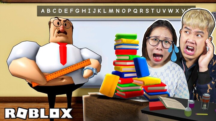 bqThanh và Ốc Cúp Tiết Học Của Thầy Giáo Mập Hung Dữ Trong Roblox GREAT SCHOOL BREAKOUT