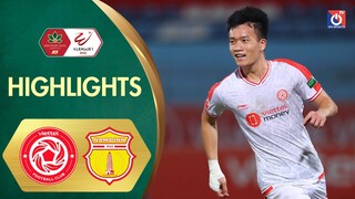 Highlights Viettel - Nam Định | Hoàng Đức hóa Dennis Bergkamp ghi tuyệt phẩm quá đẳng cấp