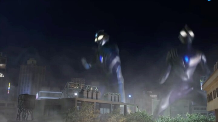 Now Tiga, he started to get scared