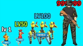 Tiến Hóa Evolving Từ Hiệp SĨ La Mã Thành Người Máy Robot Tương Lai Max Level Top Game Thành EJ