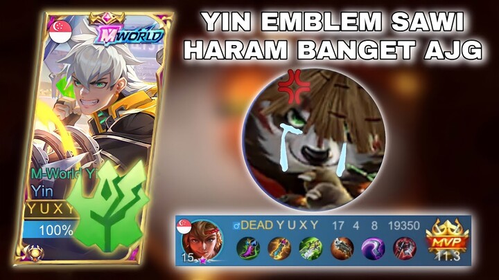 Jadi Ini Istimewanya Yin Emblem Sawi! Aki pun Sampai Menangis Dibuatnya - Mobile Legends