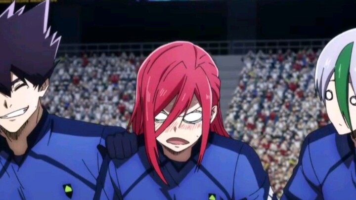 The Blue Prison Friends and Family Team is here, and the young lady is shy [Blue Prison]