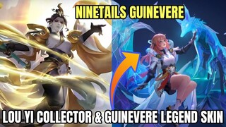 Ninetails Guinevere Legend Skin & Lou Yi Collector Skin | Harley Updated New Skin | MLBB