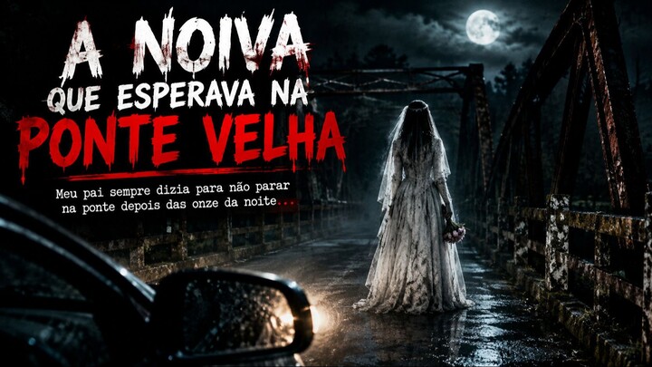 A NOIVA ATERRORIZANTE DA PONTE VELHA — Ela Estava Esperando Por Alguém Depois das 11 da Noite