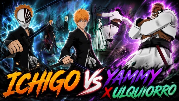 Ichigo vs ULquiorro x Yammy | BLEACH STORY GAME BATTLE |