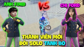 Free Fire | Noxuss cầm Ford chơi game bị bạn nữ Thành Viên Mới gạ solo tank bo Đòi làm chủ Quân đoàn