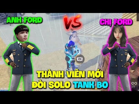 Free Fire | Noxuss cầm Ford chơi game bị bạn nữ Thành Viên Mới gạ solo tank bo Đòi làm chủ Quân đoàn