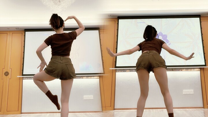 [Running around] This waist is a bit useless for dancing, ah, it hurts! ! Switch Dance Just "calypso