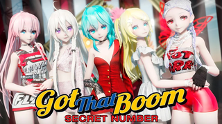 MMD SECRET NUMBER() _ Got That Boom โมชั่น DL