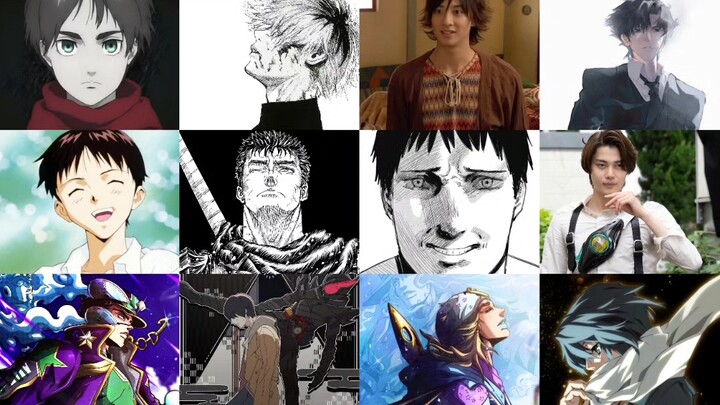 Let’s guess which male lead in the picture is the happiest!