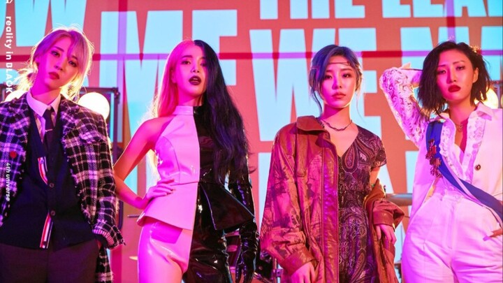 6 real girl groups with multiple members and multiple colors