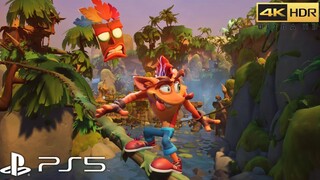 Crash Bandicoot Trilogy - PS5™ Gameplay [4K 60FPS]