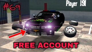 🎉free account #69🔥2021 car parking multiplayer👉new update giveaway