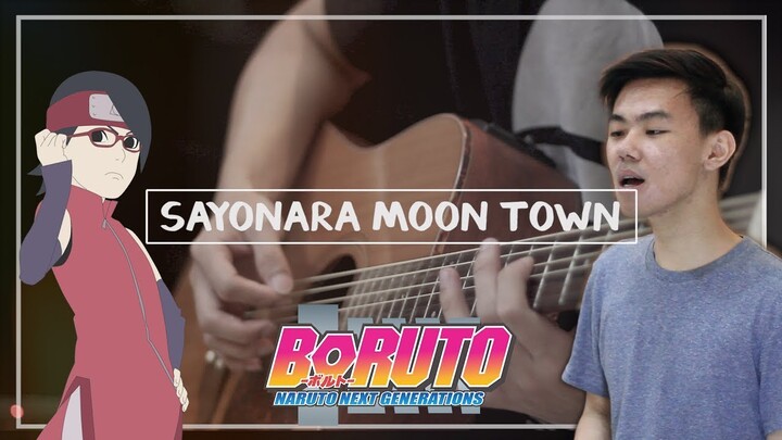 Scenarioart - Sayonara Moon Town (Acoustic Cover) | Boruto: Naruto Next Generations ED 2