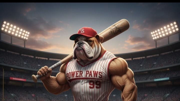 肩上有蝙蝠吗？那不是蝙蝠。 那就是正义棒。 签名了吗？当然签了。他击倒的每一个敌人都会成为签名收集者。  在他的脚下：命运的杠铃。 不是用来起重的。 用于热身。  人群尖叫，灯光闪烁，天空像动画剧集的