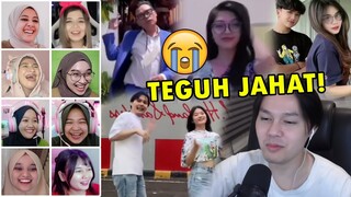 PACARAN CUMA DI BIO? PASANG TENDA DONG!! REAKSI NGAKAK YOUTUBER CEWEK SAAT BANG TEGUH KENA SAVAGE