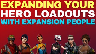 Expanding Your Hero Loadouts With Expansion People in Fortnite Save the World