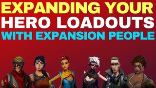 Expanding Your Hero Loadouts With Expansion People in Fortnite Save the World