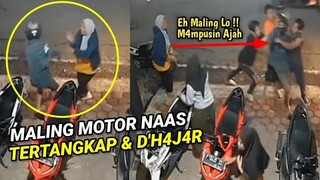 Maling Kok Nangis || Curanmor Apes Dan Sial Berhasil Di Tangkap Warga