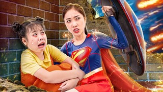 Superhero Mom Is The Best, Baby Doll! - Funny Stories About Baby Doll Family