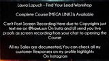 Laura Lopuch Cy Find Your Lead Workshop Download