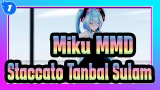 [Miku MMD] Staccato Tanbal Sulam_1