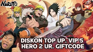 Game Naruto Terbaru Sangat Ramah F2p Dikasih Ur Gratisan Dan Diskon Gift Code