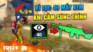 [Garena Free Fire] Kỉ lục 40 mắt xem khi cầm súng thính M249 | TTD