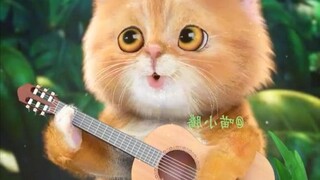 cute cat singing😊🥰