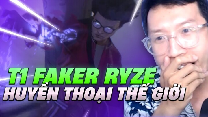 T1 FAKER RYZE HUYỀN THOẠI THẾ GIỚI