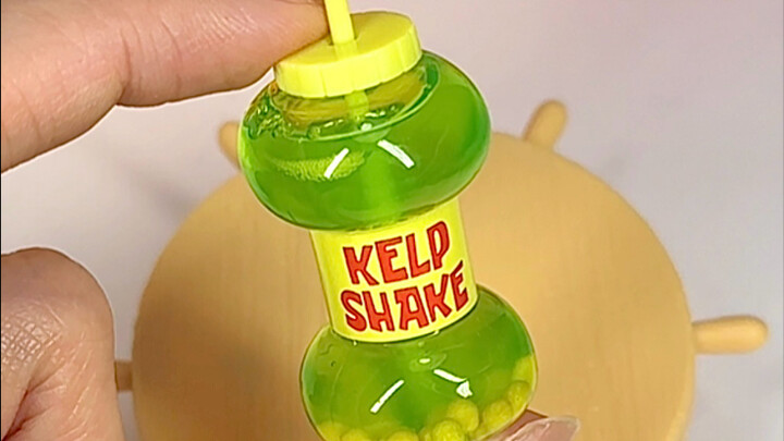 DIY Mini Crab Cakes & Seaweed Juice! SpongeBob Squared!