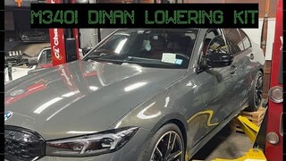 BMW M340i XDRIVE LOWERED WITH DINAN SPRINGS AND SUPPLEMENTAL RIDE QUALITY AND HANDELING KIT 💥