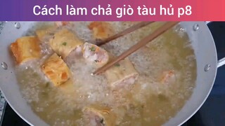 Cách làm chả giò tàu hủ p8