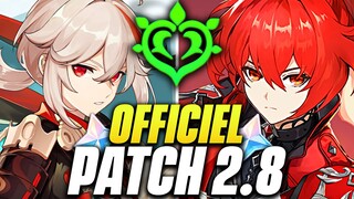 TOUT LE PATCH 2.8 ! Aperçu SUMERU, Nouvelle ZONE, KAZUHA, HEIZOU et SKINS + 3 CODES - Genshin Impact