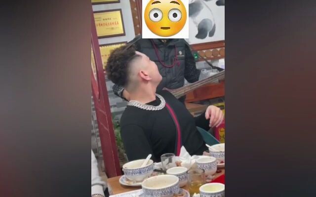 "Rapper" insults the old busker. Without hiphop, where would rap be?