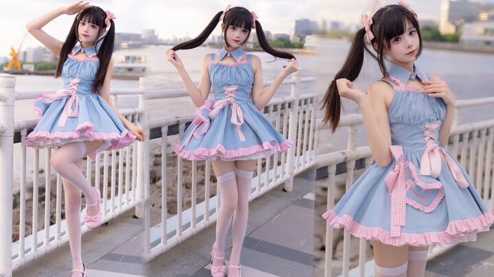 What should I do if my sister is too sweet!! The love of the sweet girl with twin ponytails❤What is 