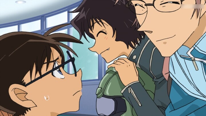 [Conan and Ai] Is "Show//Ai" just a smokescreen for Conan and Ai? Why did Shuichi protect Haibara Ai