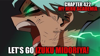Review Chapter 422 My Hero Academia - Lakukan Sebisamu Izuku Midoriya!