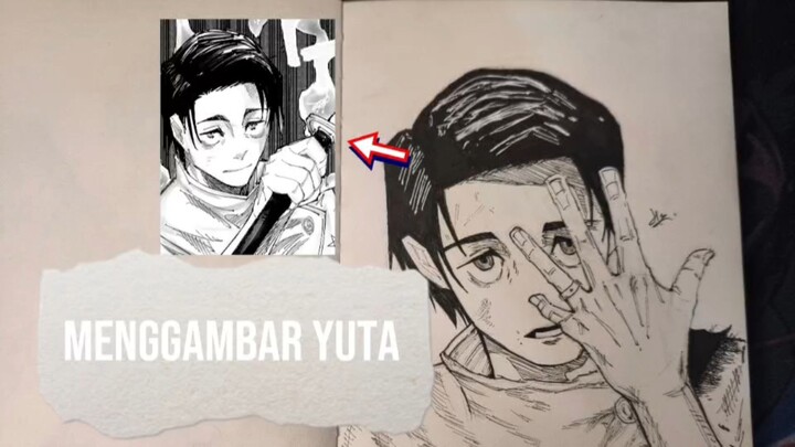 Menggambar Yuta | Jujutsu Kaisen