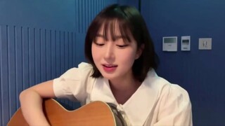 Wu Haiyuan plays and sings GIDLE's "Fate" cover! So good!