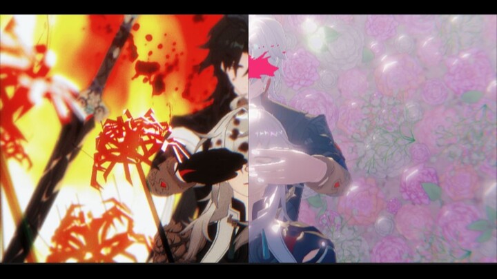 [Raja Ren/Plot ke MMD] 夜に駆ける [Tahun Bintang Terbakar 178 jam]