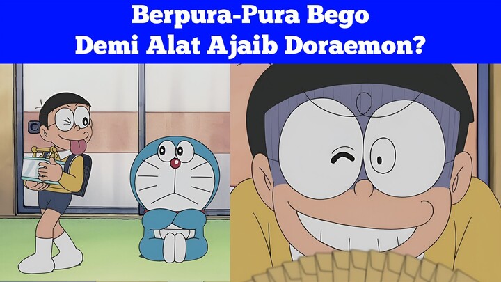 Nobita Sebenarnya Jenius Dan Ingin Memanfaatkan Alat Ajaib Doraemon?!