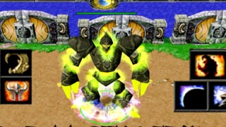 "Warcraft 3"، ستة هالات بالإضافة إلى التضحية بالمستوى الكامل، من يستطيع هزيمة مثل هذه النار الجهنمية